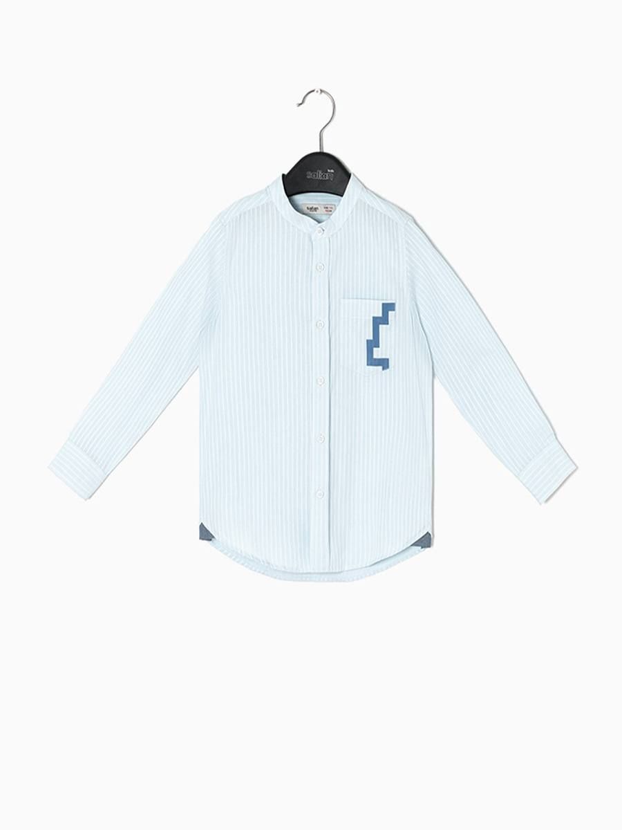 پیراهن راه راه پسرانه مارتون-3 / Regular Fit - تصویر 2