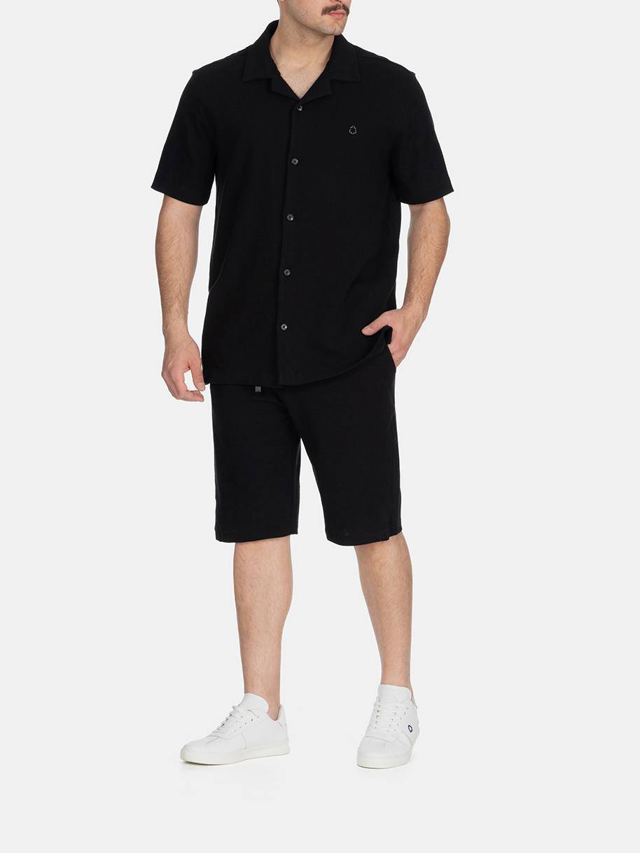 پیراهن تریکو مردانه بارسلو-1 / Regular Fit - تصویر 6