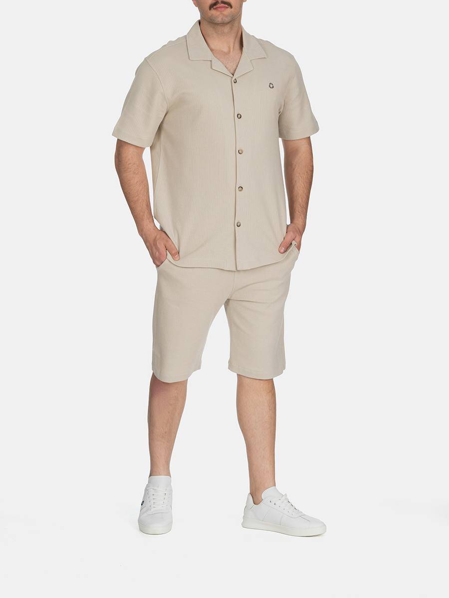 پیراهن تریکو مردانه بارسلو-1 / Regular Fit