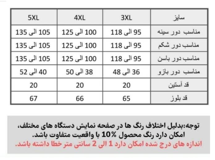بلوز فانریپ ریز ۱-۲۴۹۸ - تصویر 10