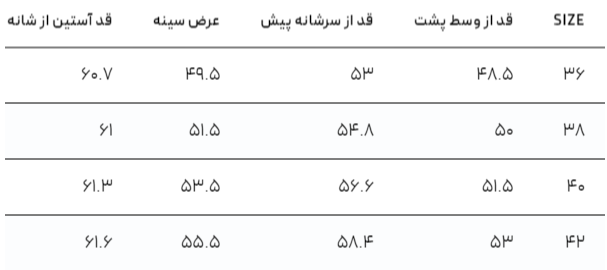 کت کراپ آستین چاکدار - تصویر 14