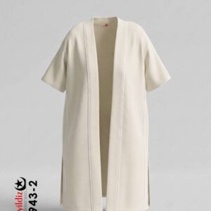 مانتو آزاد سایز بزرگ زنانه کد 3943