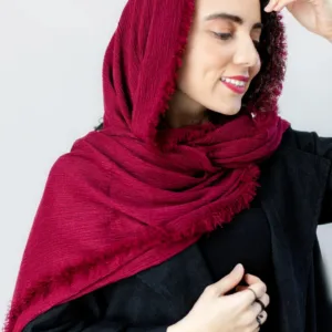 شال دور ریش زرشکی