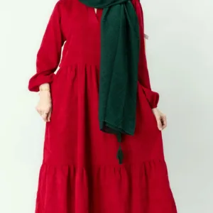 پیراهن بلند چیندار