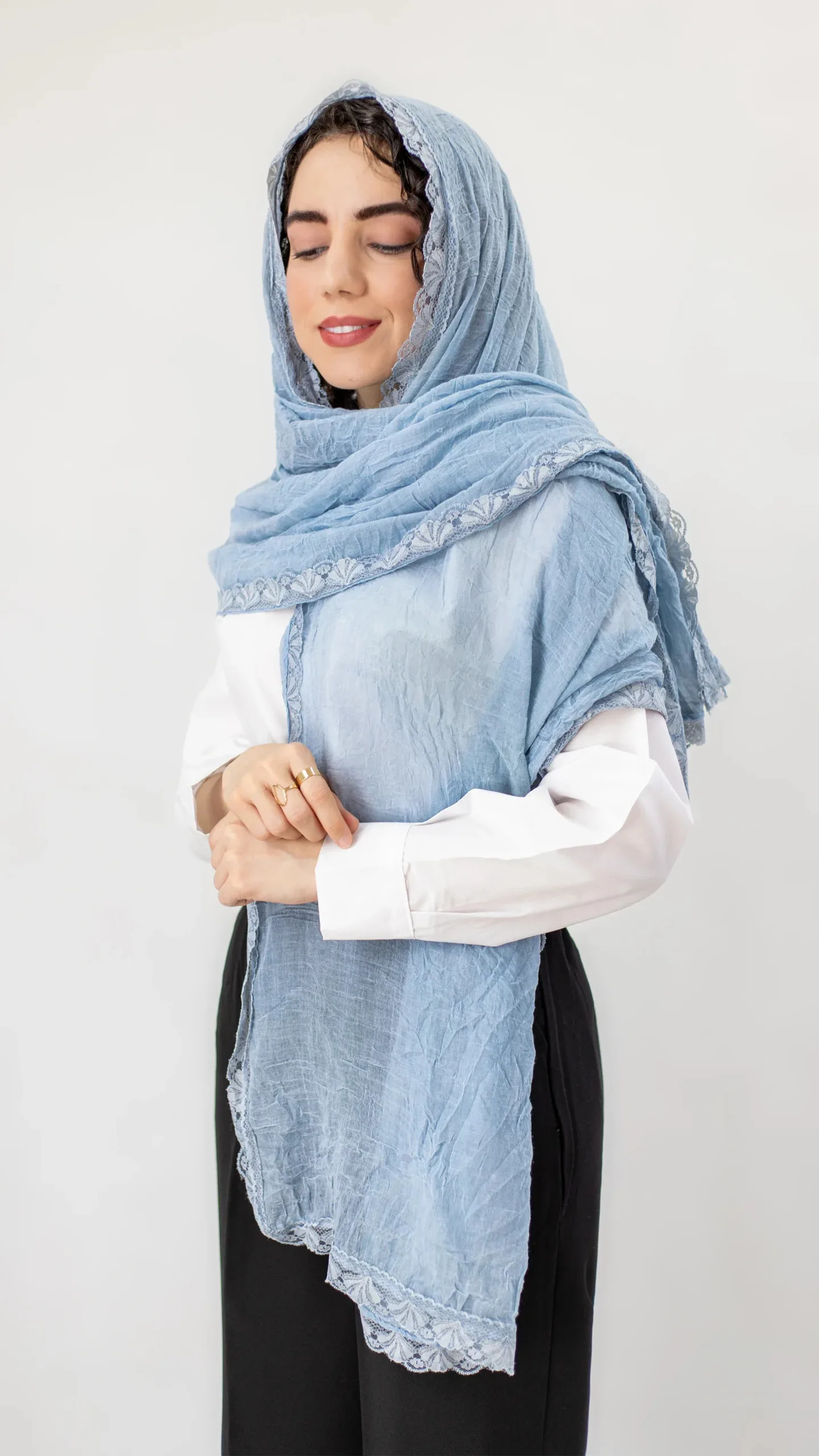 شال حاشیه گیپور - 2
