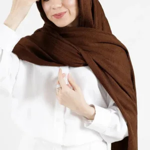 شال در طیف قهوه ای