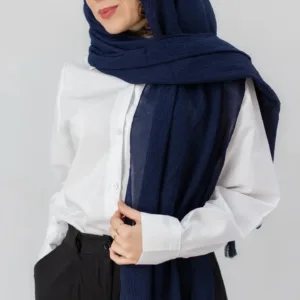 شال ساده پفکی