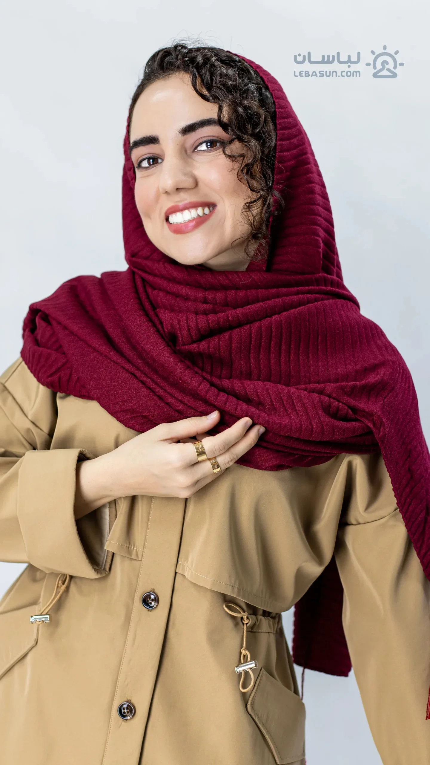 شال پلیسه پاییزی - 4