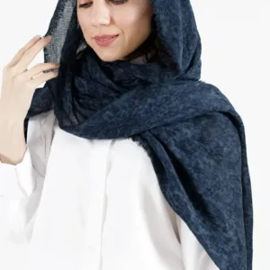 شال آبرنگی با طرح زیبا