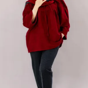 تونیک کبریتی چین دار