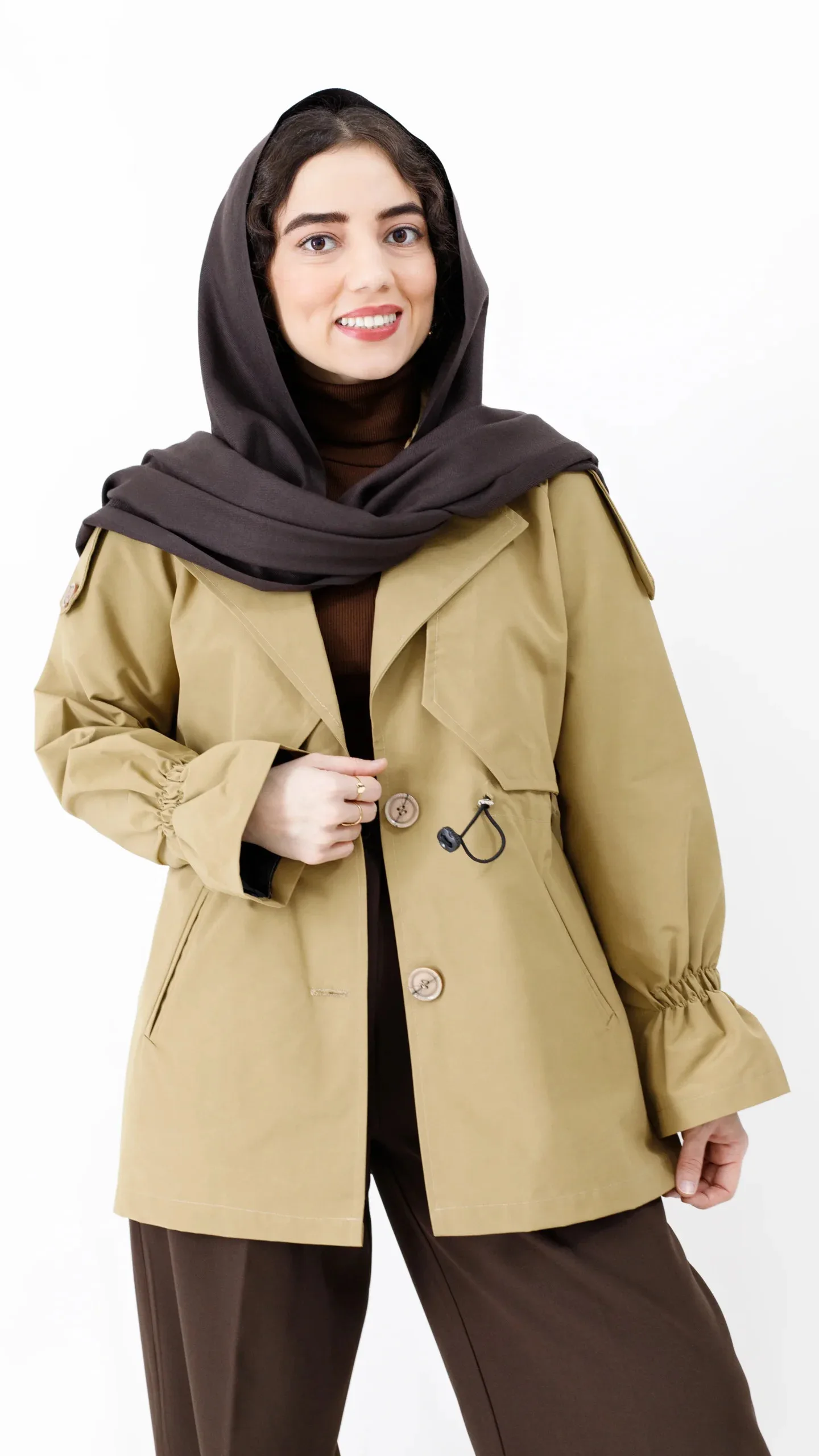 بارانی آستردار - 4