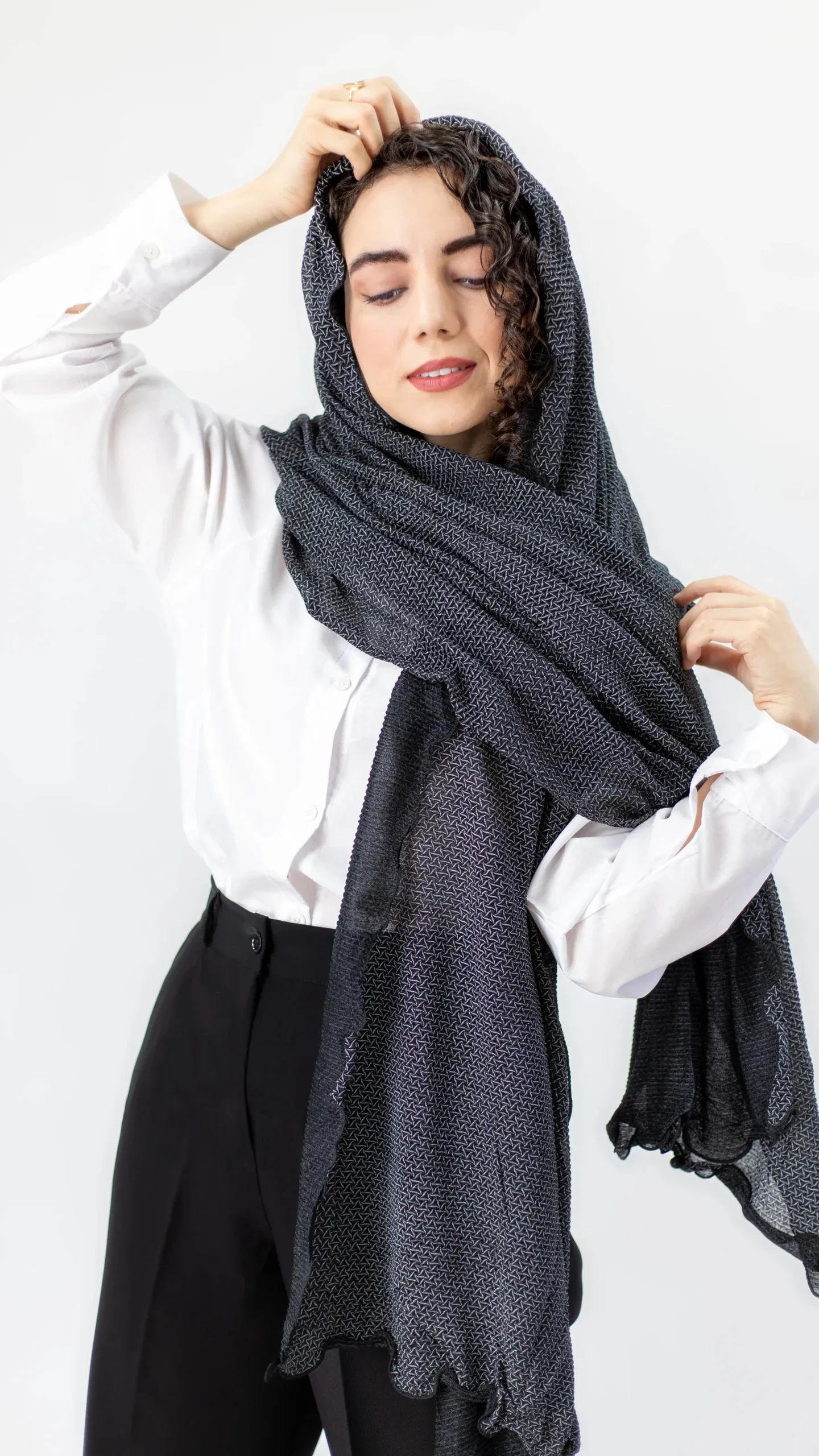 شال لبه دال بری