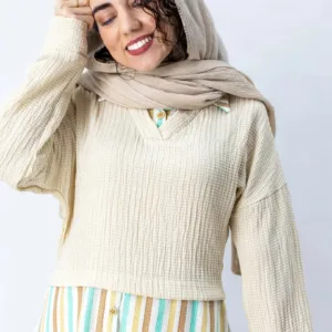 شومیز دو تیکه سبز