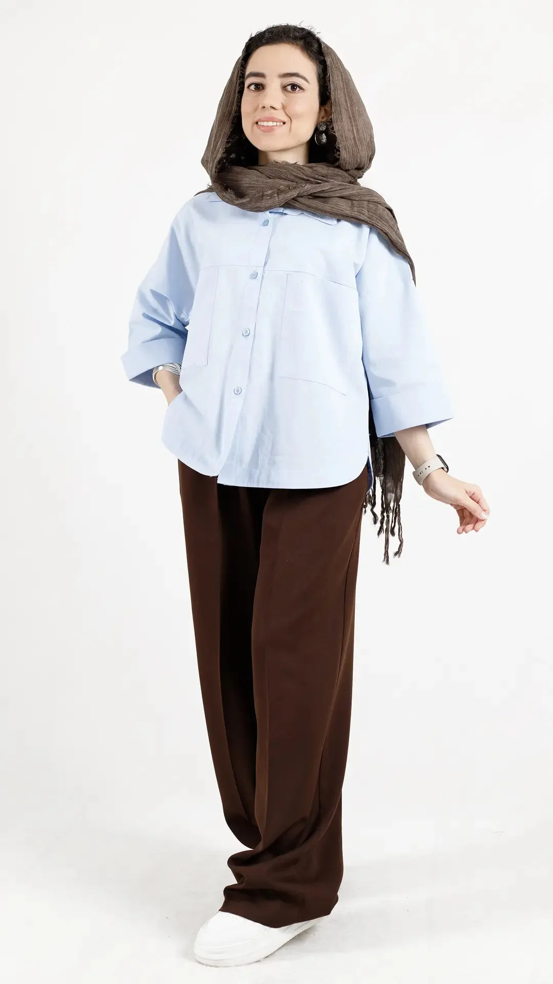 شومیز باکسی لینن - 6