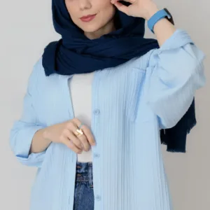 شومیز راه راه برجسته