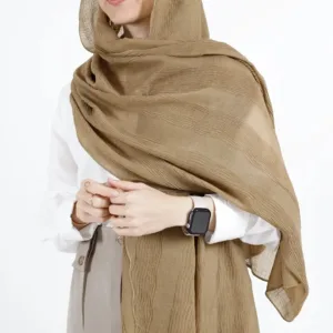 شال پلیسه راه راه
