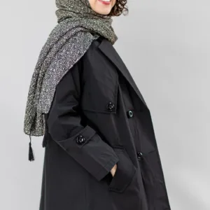 ترنج کت کتان - رنگ سرمه‌ای
