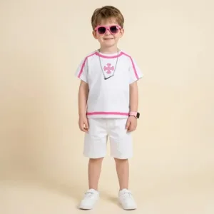 تاپ شلوارک بچگانه نخ