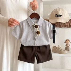شومیز شلوارک پسرانه خنک