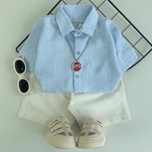 شومیز شلوارک بچگانه اسپرت