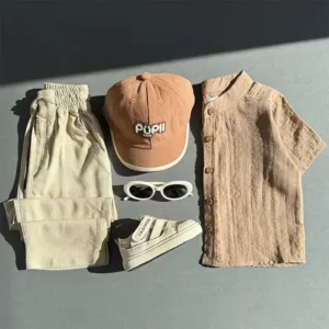 شومیز شلوار بچگانه مونوکروم