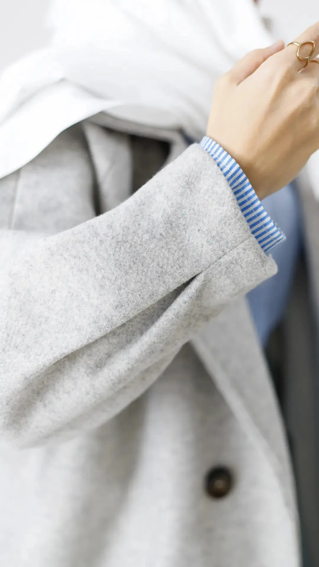 پالتو فوتر بلند آستردار آستین پیلی - 6