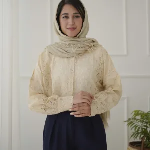 بلوز کراپ گیپور سانیل 1