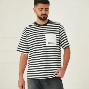 تیشرت راه راه روزبه