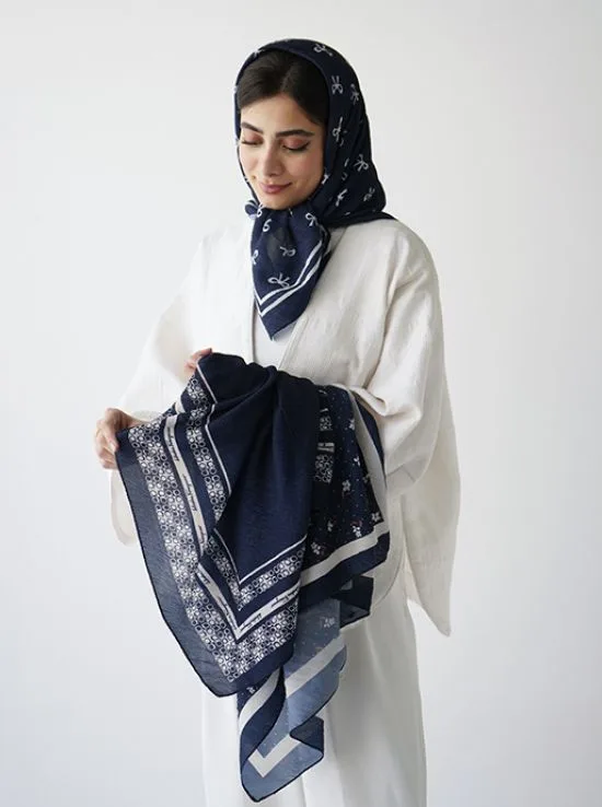 روسری پلیسه شقایق