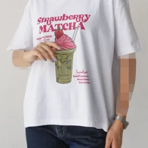 تیشرت باکسی matcha