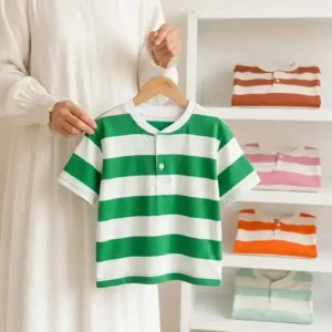 تیشرت بچگانه راه راه نخ پنبه