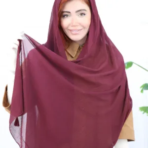 شال حریر رنگی زنانه