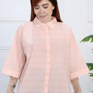 شومیز زنانه راه راه ساغر 1672