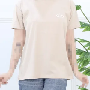 تی شرت آستین کوتاه گلدوزی ALO زنانه 1724