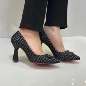 مجلسی پاشنه 7 سانتی مشکی