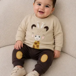 بلوز شلوار پنبه زرافه بامبی