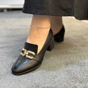 کفش راحتی زنانه پاشنه 5 سانتی