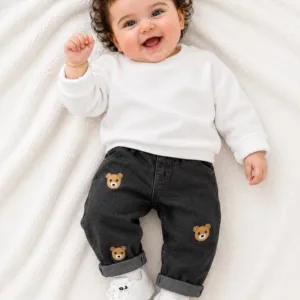 شلوار مام خرسی مشکی اسپرت