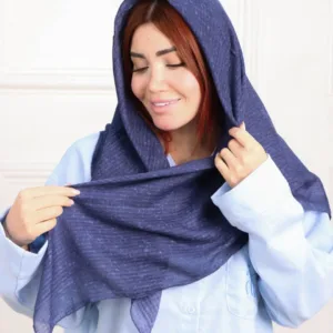روسری نخی ژاکارد 100 زنانه 2141
