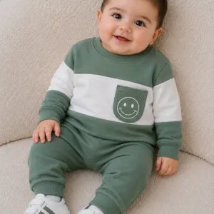 بلوز شلوار نخی لبخند سبز