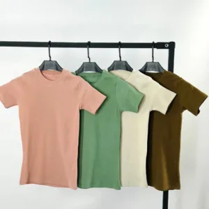 تیشرت کبریتی نخ پنبه السانا