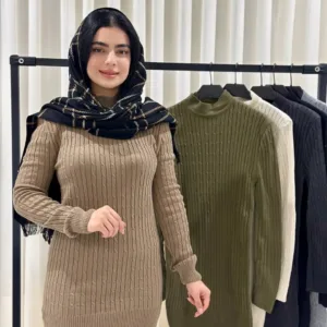 گپ بافت مارپیچ - تاپ زنانه شیک