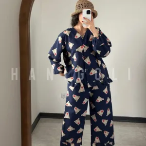 شومیز تک طرح خرسی تدی چهار فصل (HGLux)