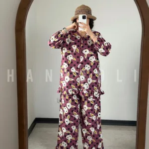 ست لباس خواب طرح خرگوش