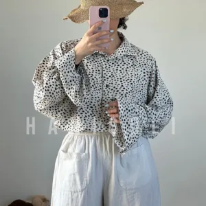 شومیز زنانه مجلسی طرح پلنگی