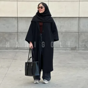 مانتو بلند مازراتی دخترانه فری سایز قد 120