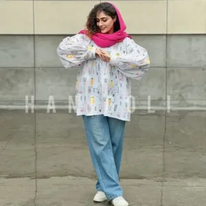 مانتو عروسکی مدل خرگوشی حانی گلی