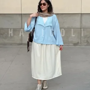 ست کت دامن مدل موج حانی گلی
